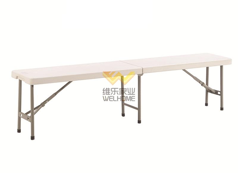 HDPE Plastic picnic camping folding table and bench for outdoor